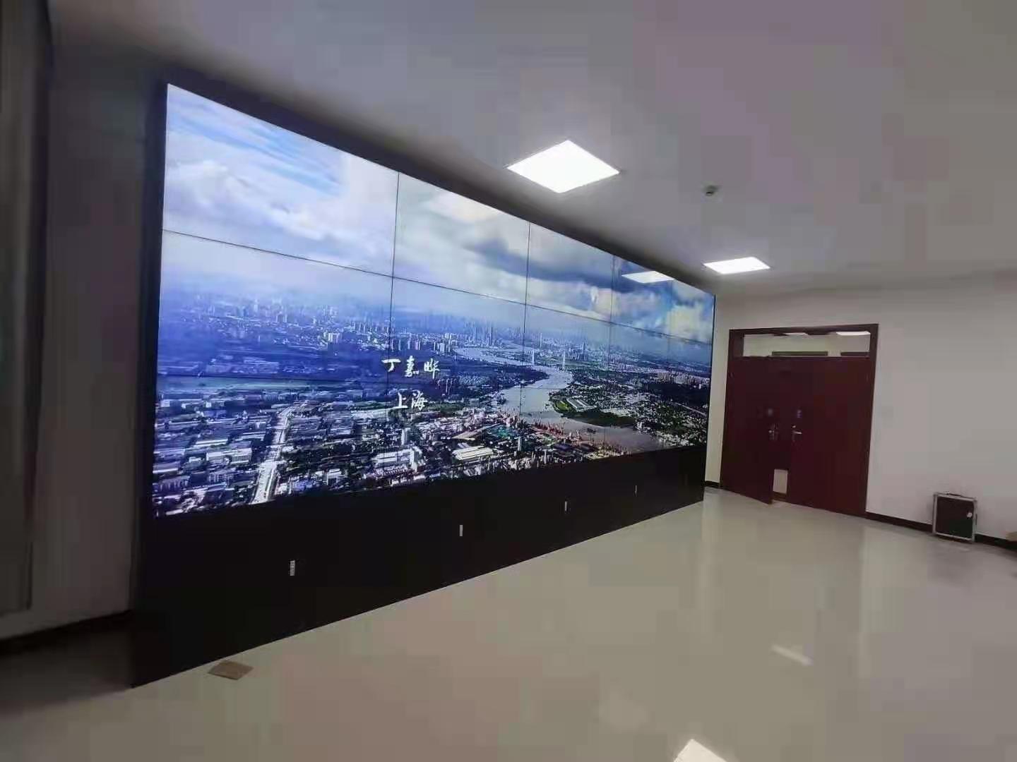 沁水拼接屏-55寸京东方液晶拼接屏3X4案例展示